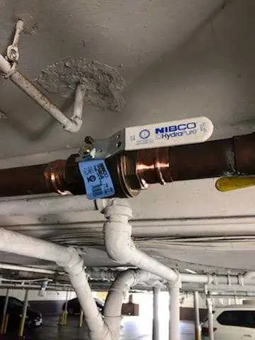 Copper pipe repair and valve work for Backflow Testing in Merrimack